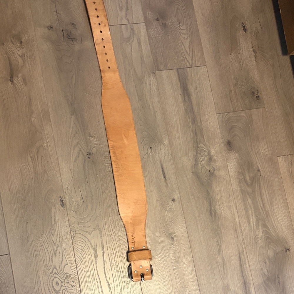 Pioneer Leather Lifting Belt